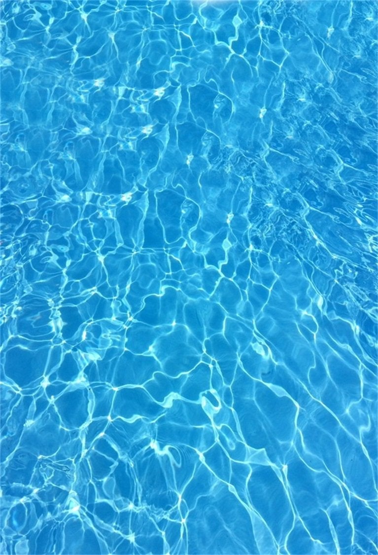 AOFOTO 5x7ft Shining Blue Sea Water Ripple Background Surface of Swimming Pool Photography Backdrop Ocean Marine Style Adult Kid Baby Boy Girl Portrait Photoshoot Studio Props Video Drape - Image 1